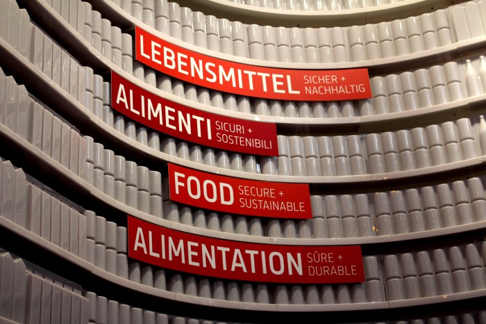 German Pavilion Expo 2015 - Content centre Food Secure and sustainable